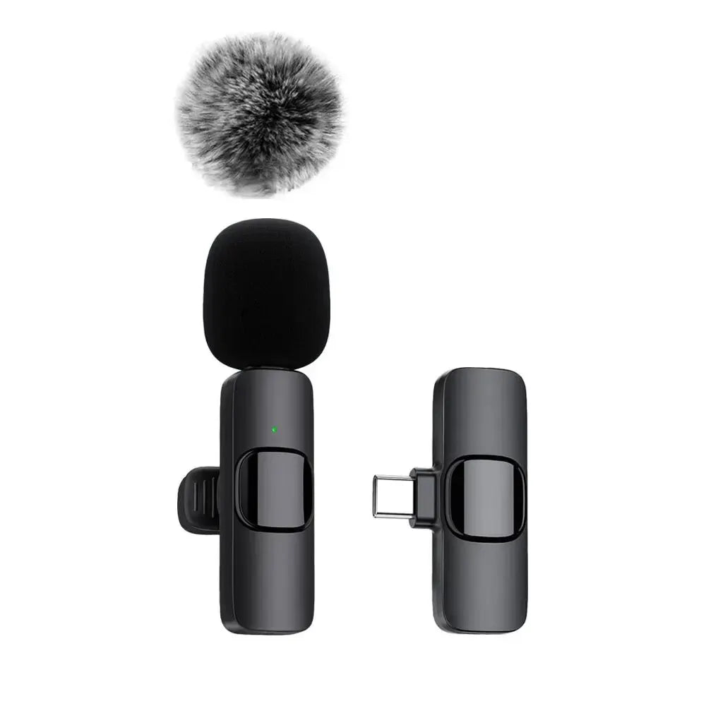 Wireless Lavalier Microphone.