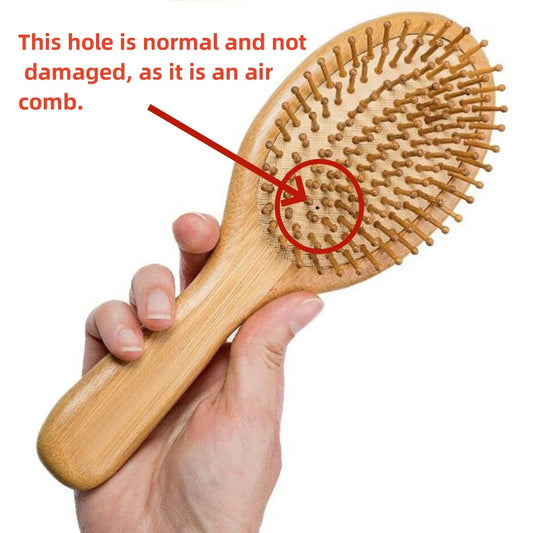 Professional Bamboo Paddle Brush