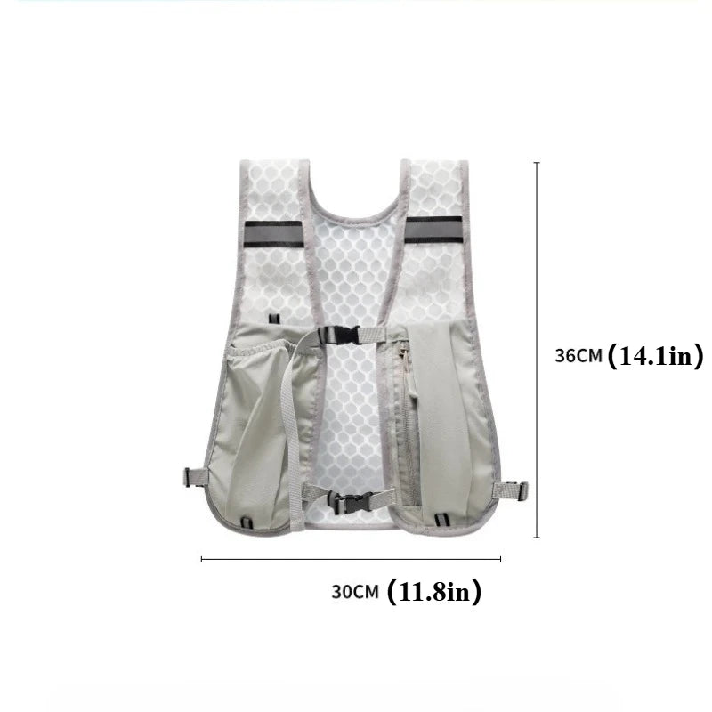 Lightweight Running Reflective Hydration Vest