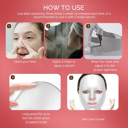 Wireless LED Beauty Mask