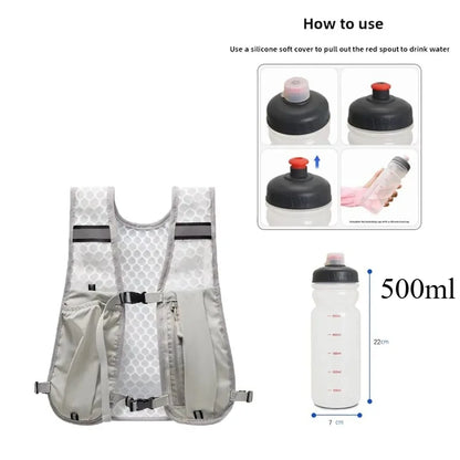 Lightweight Running Reflective Hydration Vest