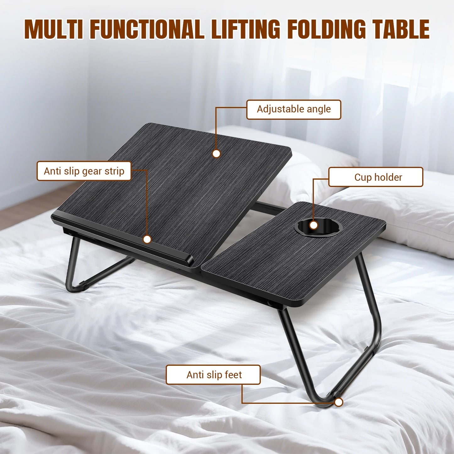 Flexible Work Bed Desk