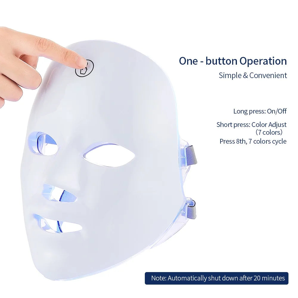 Wireless LED Beauty Mask