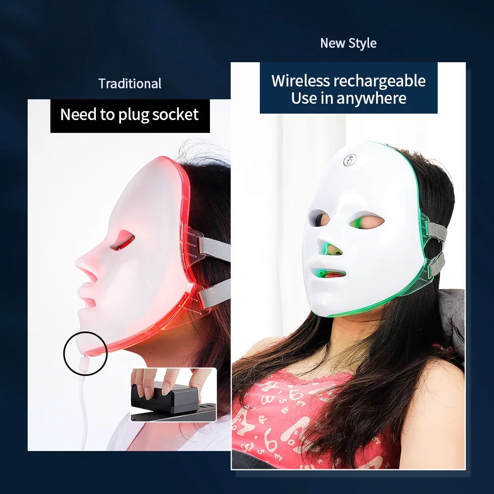Wireless LED Beauty Mask