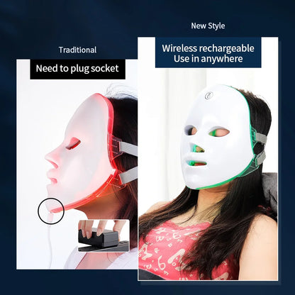 Wireless LED Beauty Mask