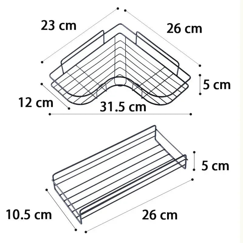 Bathroom Floating Wall Organizer