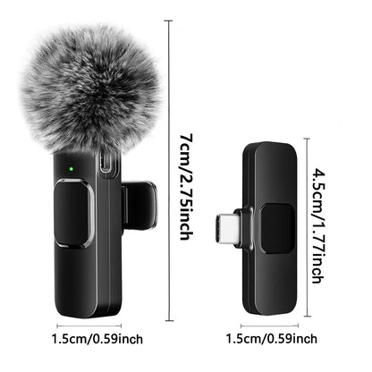Wireless Lavalier Microphone.