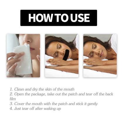 Looksmax Patch Nose Breathing Mouth Tape