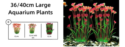 5/10pcs Plastic Aquarium Plants Fish Tank Decorations Artificial Seaweed Water grass Underwater Plants For Aquarium accessories
