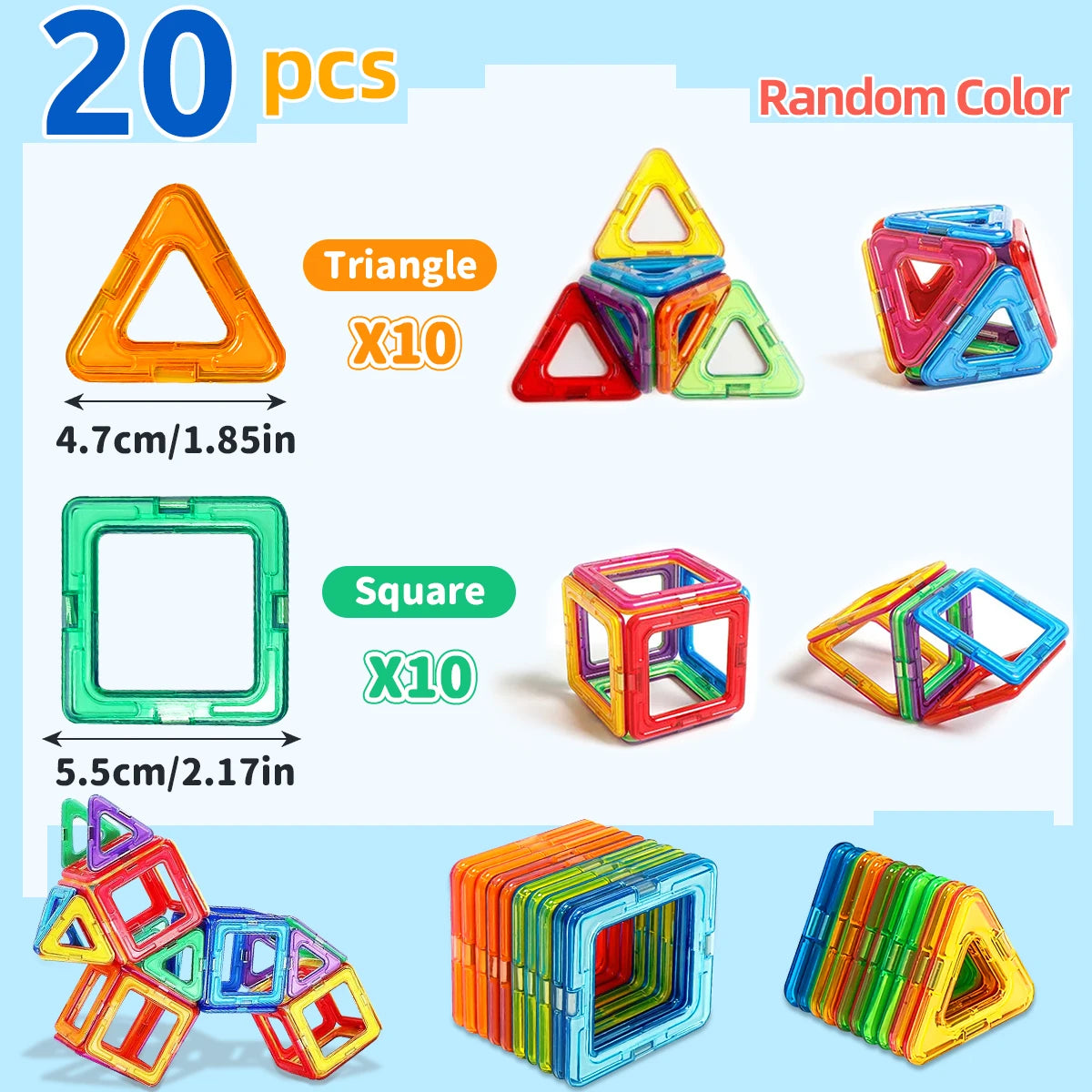Magnetic Building Tiles