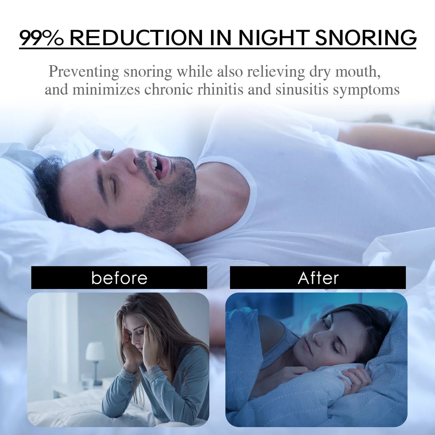Looksmax Patch Nose Breathing Mouth Tape